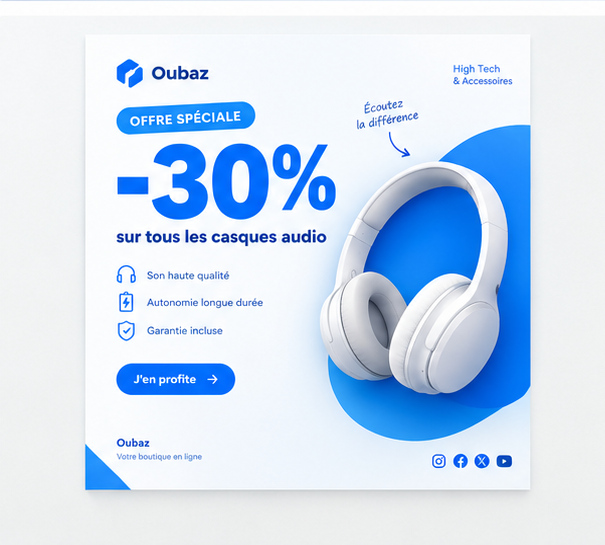 Affiche publicitaire : visuel 3